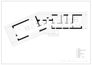 Půdorys (Dům na Hané; MOLO Architekti)
