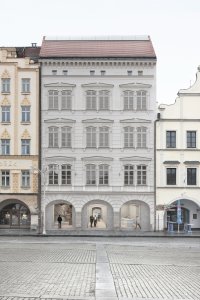 Projekt rekonstrukce Domu umění od studia Malý Chmel a AFF Architekten