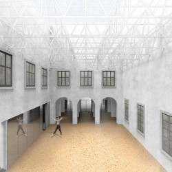 Resuscitace areálu České obce sokolské na Malé Straně, vizualizace, Jakub Herza