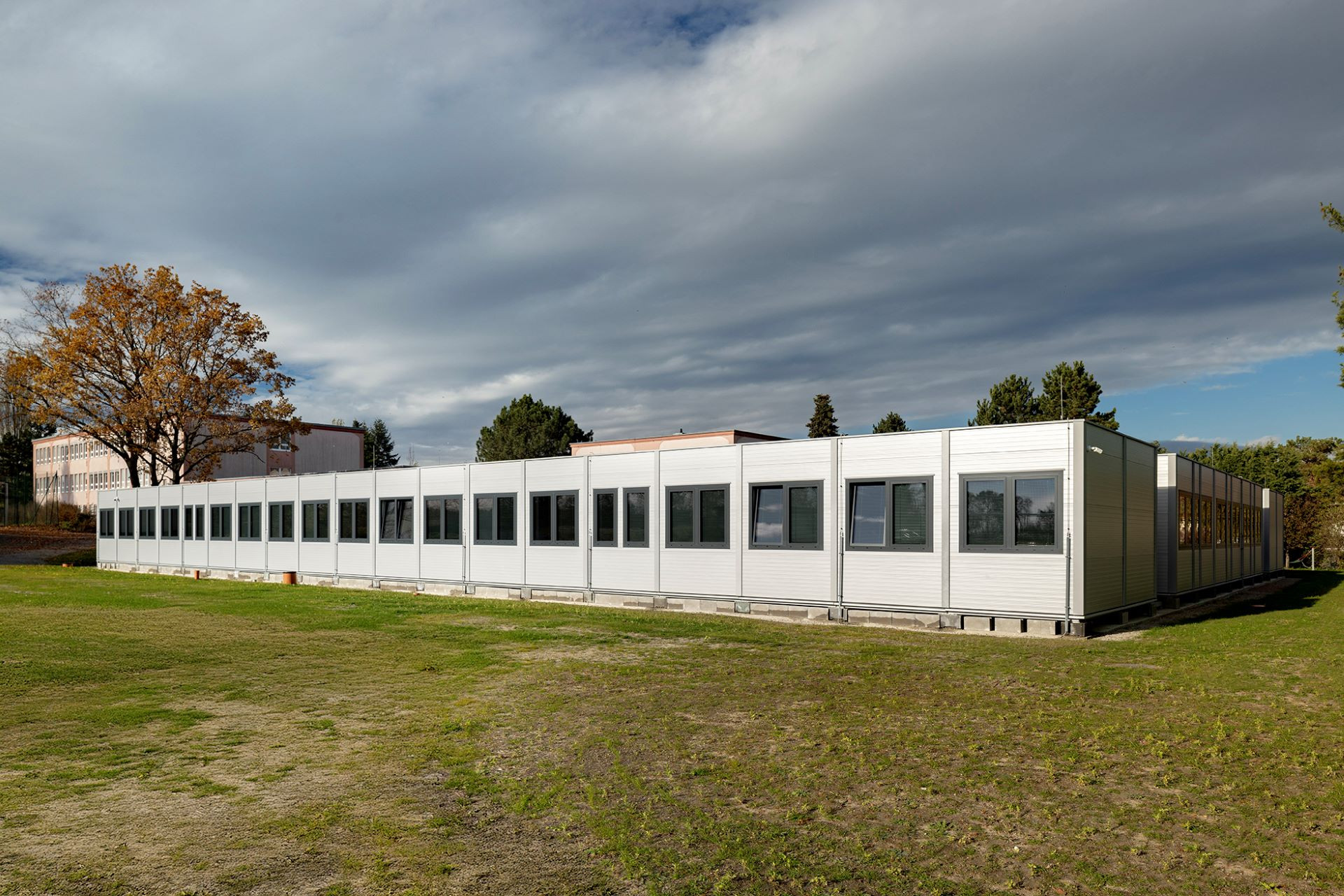 Modulární budova v Prušánkách od KOMA MODULAR.
