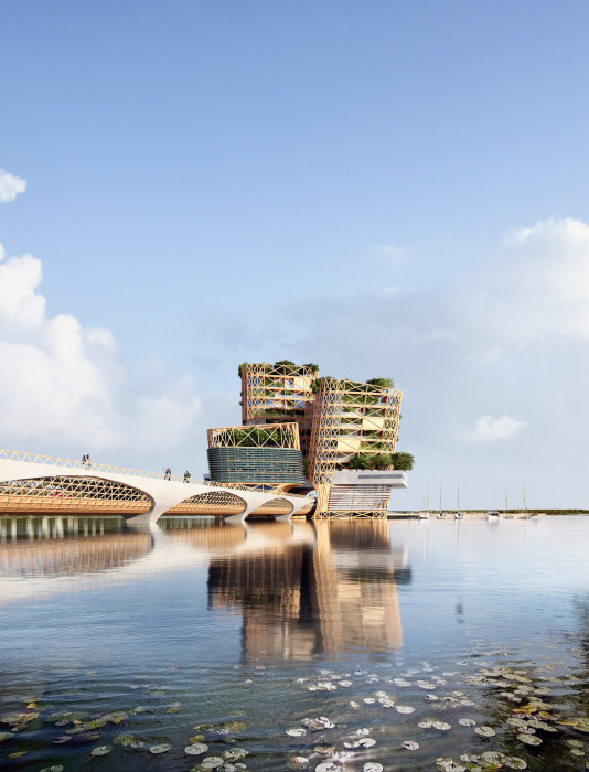 Vizualizace proměny okolí jezera Medard