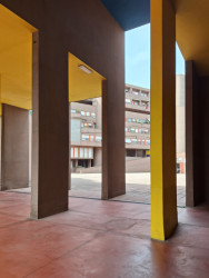 Obytný komplex Monte Amiata, Carlo Aymonino a Aldo Rossi, 1967-1974