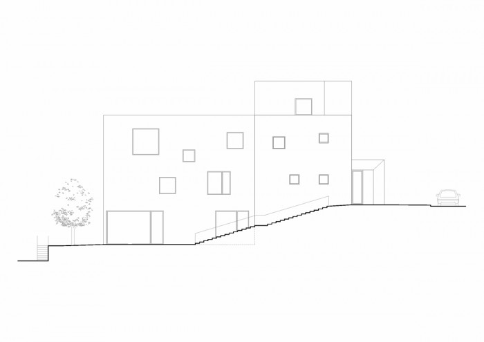 Pavilon Baarova, západní pohled, Aulík Fišer architekti