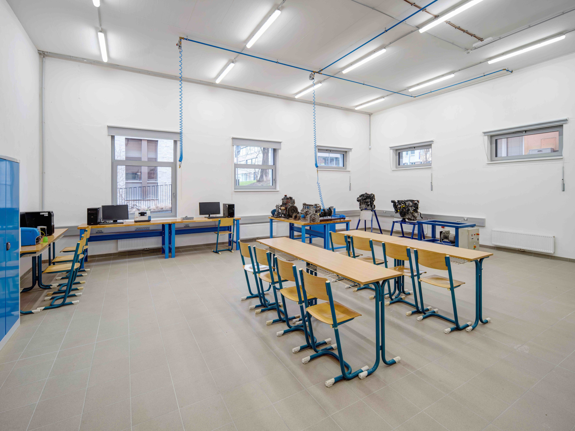 Centrum materiálů, mechaniky a technologií bylo realizováno jako součást projektu RE:START zaměřeného na restrukturalizaci Ústeckého, Moravskoslezského a Karlovarského kraje