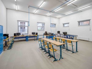 Centrum materiálů, mechaniky a technologií bylo realizováno jako součást projektu RE:START zaměřeného na restrukturalizaci Ústeckého, Moravskoslezského a Karlovarského kraje