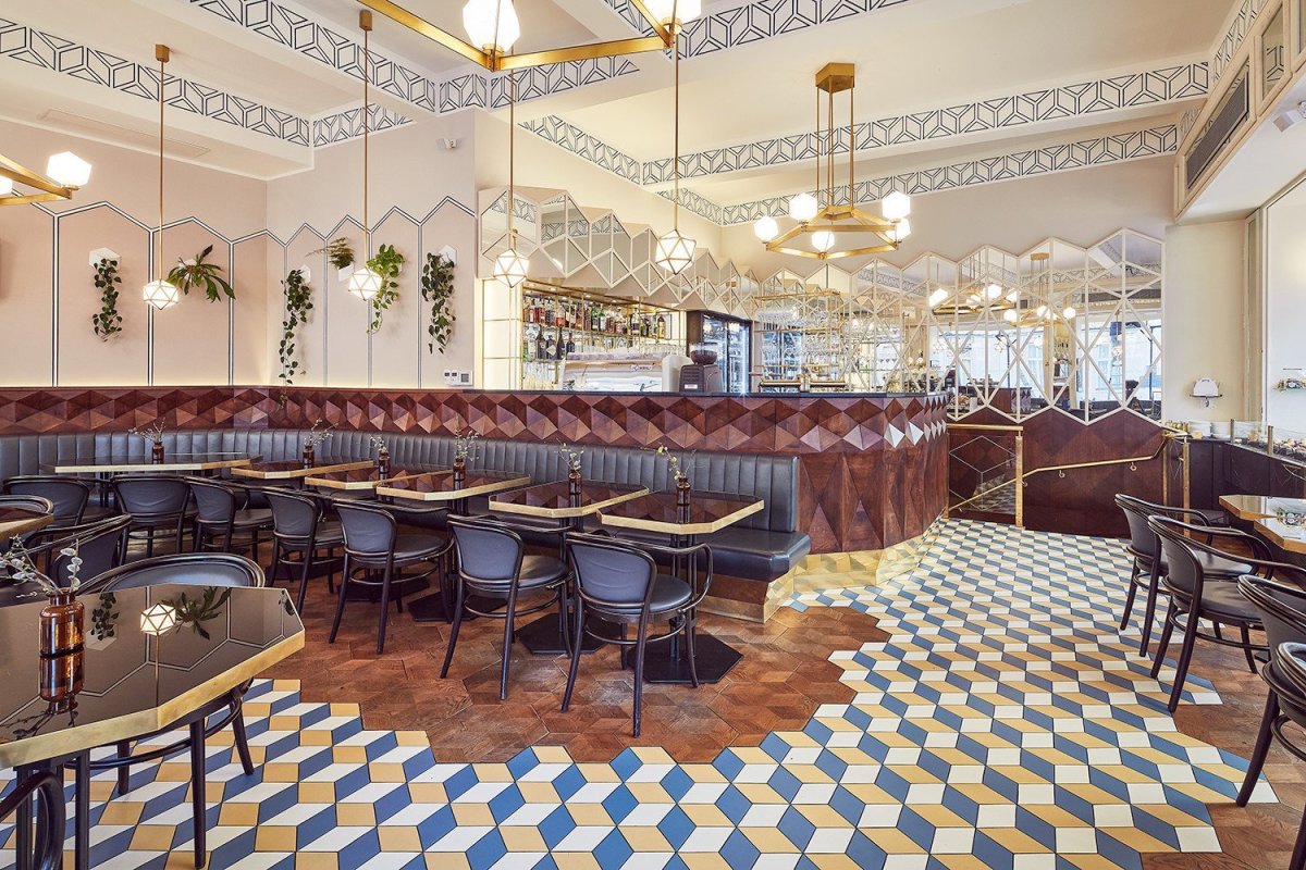 Interiér Restaurace Černá Madona, MIAOW