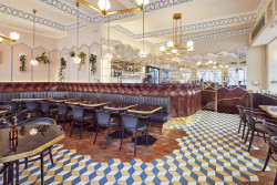 Interiér Restaurace Černá Madona, MIAOW