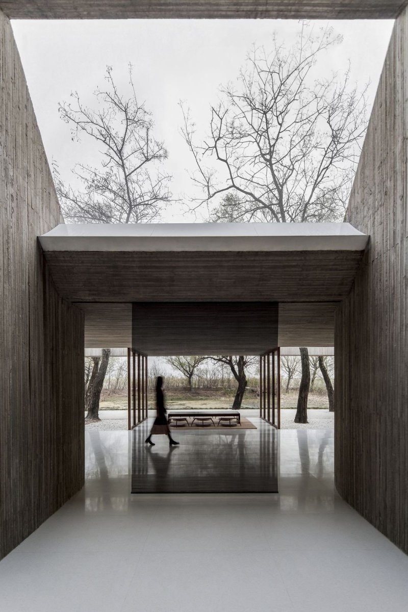 Buddhistická svatyně v čínském Tangshanu od ARCHSTUDIO