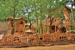 Lesní městečko, Dřevěná stavba roku 2016