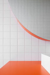 Byt G, Grau Architects: Detail koupelny