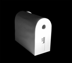 Peter Barber Architects, příbytky na Holmes Road, model příbytku