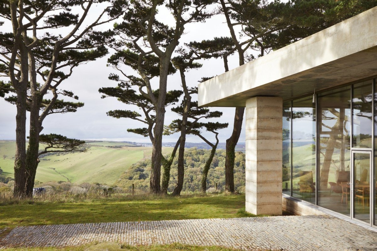 Vila Secular Retreat v anglickém Devonu, Peter Zumthor