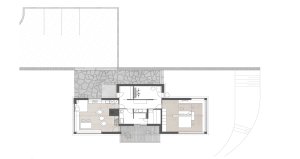 Chata v Jizerských horách, Markéta Cajthamlová, Architektonická projekční kancelář: Půdorys