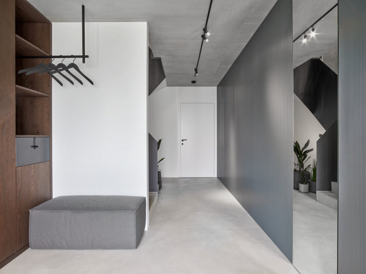 Interiér domu v pražských Malešicích od architektů z SMLXL