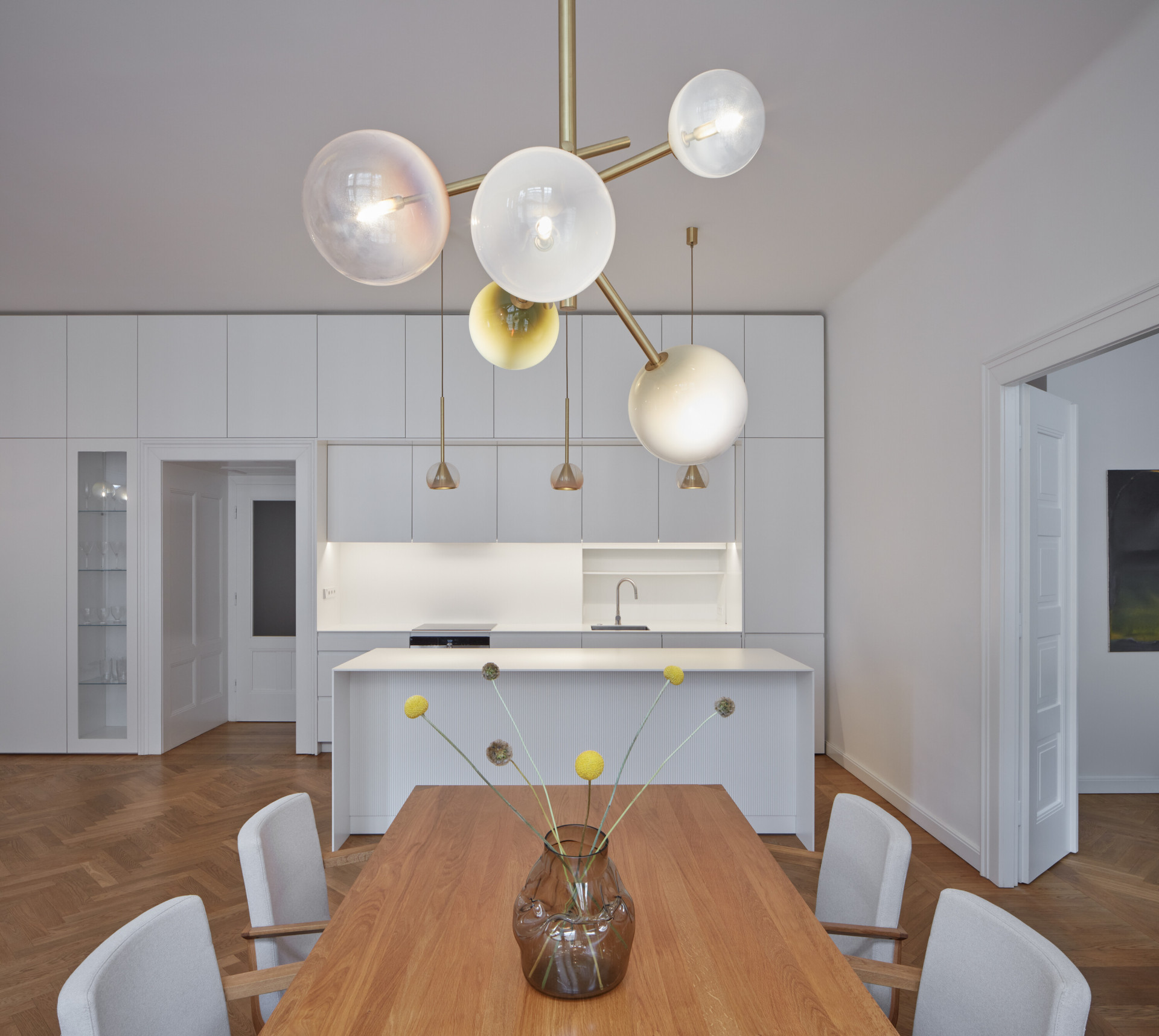 Byt v Josefově, starý i nový.