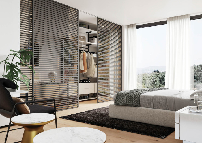 Společnost JAP FUTURE nabízí elegantní využití posuvů dveří na zeď či strop