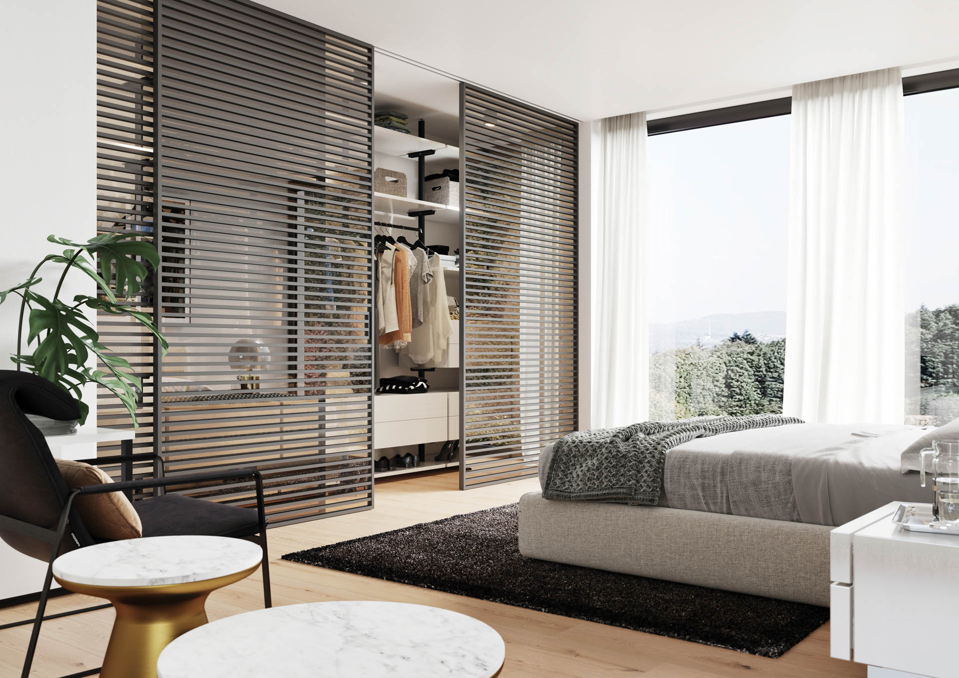 Společnost JAP FUTURE nabízí elegantní využití posuvů dveří na zeď či strop