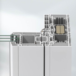 Plastový systém Schüco LivIngSlide.