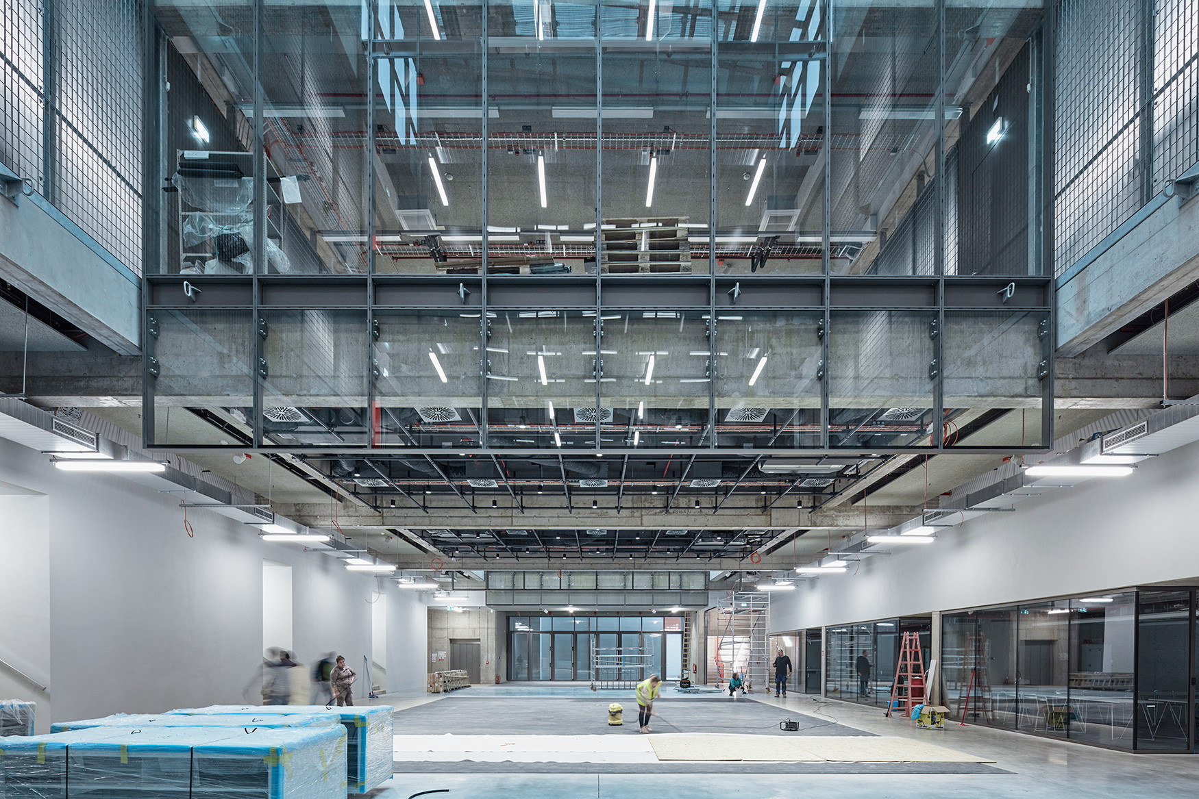 Nové technologické centrum UMPRUM s osvětlením značky Zumtobel