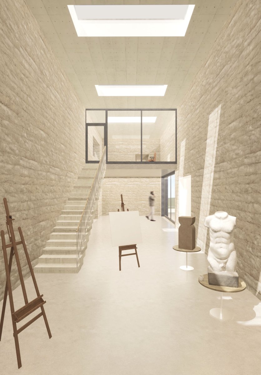 Galerie v Hořicích, studie k bakalářské práci, Filip Hanáček