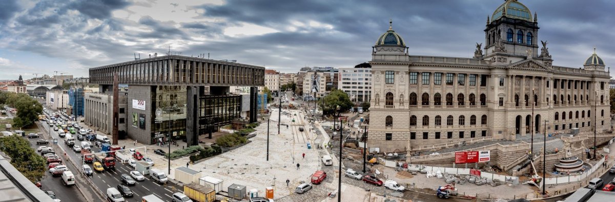 Rekonstrukce okolí Národního muzea, IPR Praha