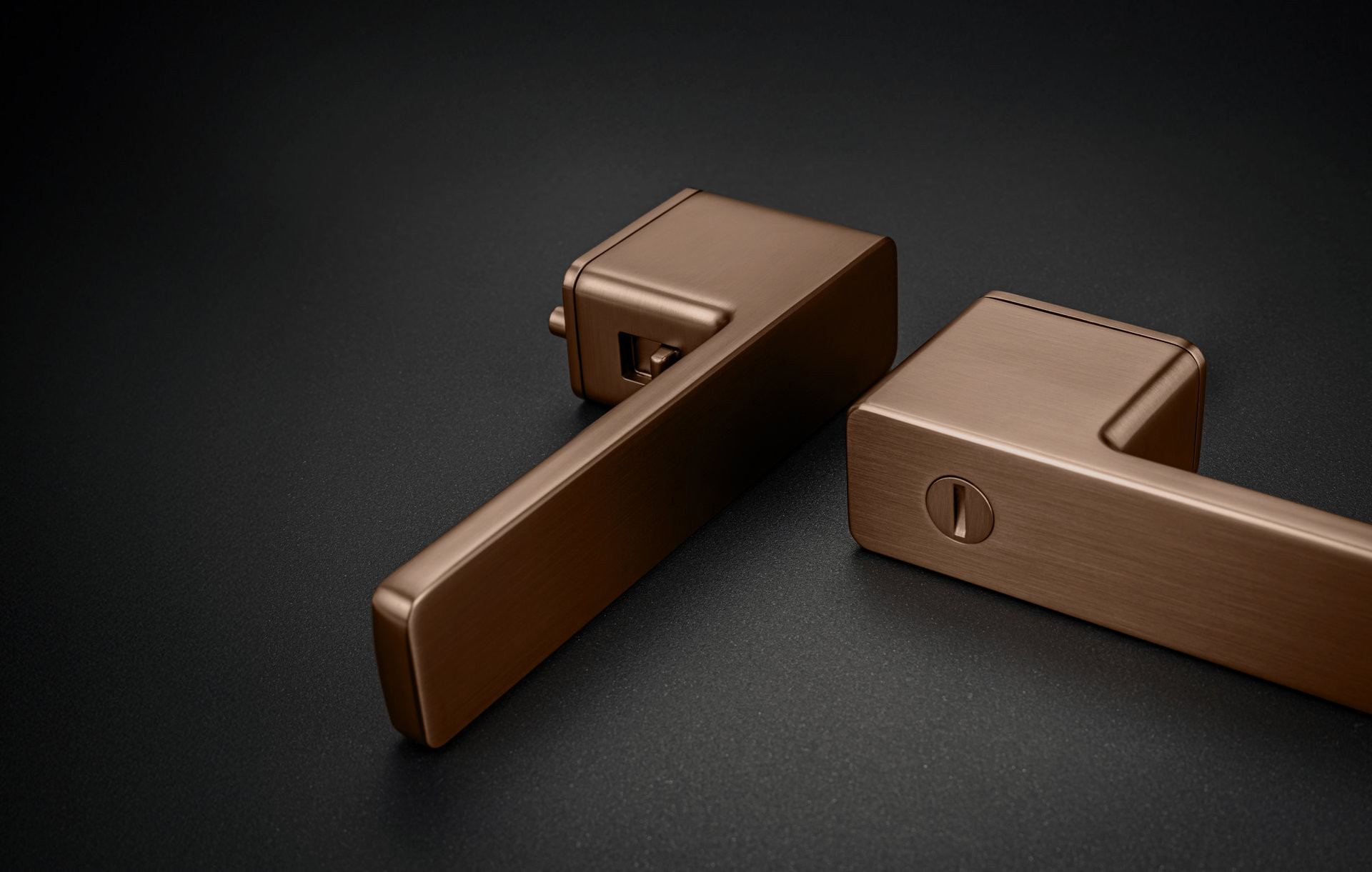 MPK Perfecta Switch Lock - interiérová dveřní klika s integrovaným uzamykacím mechanismem