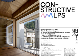 Constructive Alps / Postaveno v horách - foto