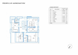 RD Bohnice,půdorys 2NP, Archport