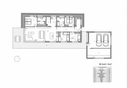 Dům u Tiché Orlice, MOLO architekti, půdorys