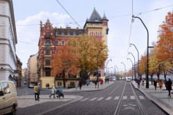 U Anenského trojúhelníku má vzniknout nová tramvajová zastávka.