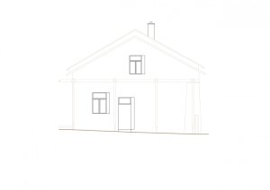 Pohled boční - návrh