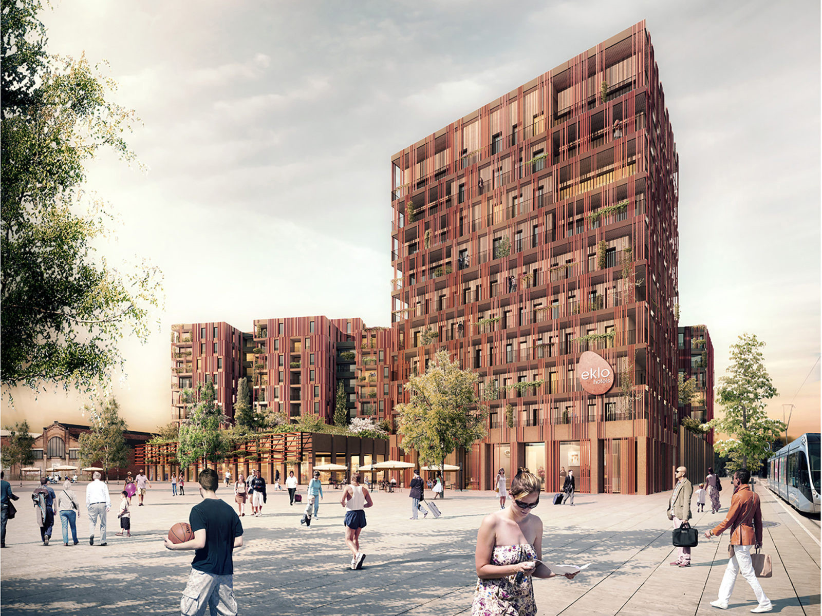 Helmut Dietrich je autorem udržitelné rezidenční čtvrti La Cartoucherie, která vyrostla ve francouzském Toulouse