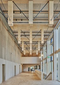 Uhlíkově neutrální kulturní centrum Sara od White Architekter
