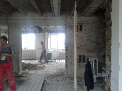 toito architekti, Byt G, průběh rekonstrukce – foto