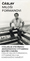 Otevřená projektová soutěž v Čáslavi na upomínku Miloše Formana
