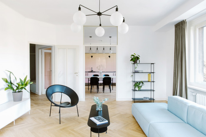 Byt v Lannově v Praze od edit! architects