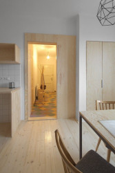 ArchitectureMADE, rekonstrukce plzeňského 1+1, interiér