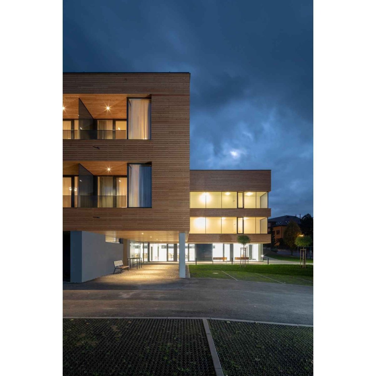 Bytový dům pro seniory ve Staříči od Kamil Mrva Architects