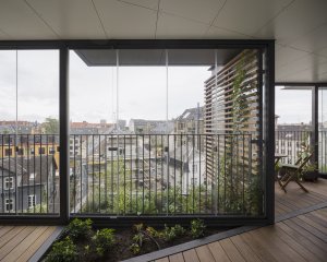 Renovace bytového domu v Kodani od studia Tegnestuen LOKAL
