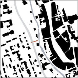 Lávka v Litomyšli od EHL & KOUMAR ARCHITEKTI: Situace