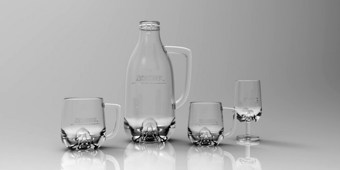 Sabina Žáková, Nápojové sklo pro pivovar Zichovec - foto