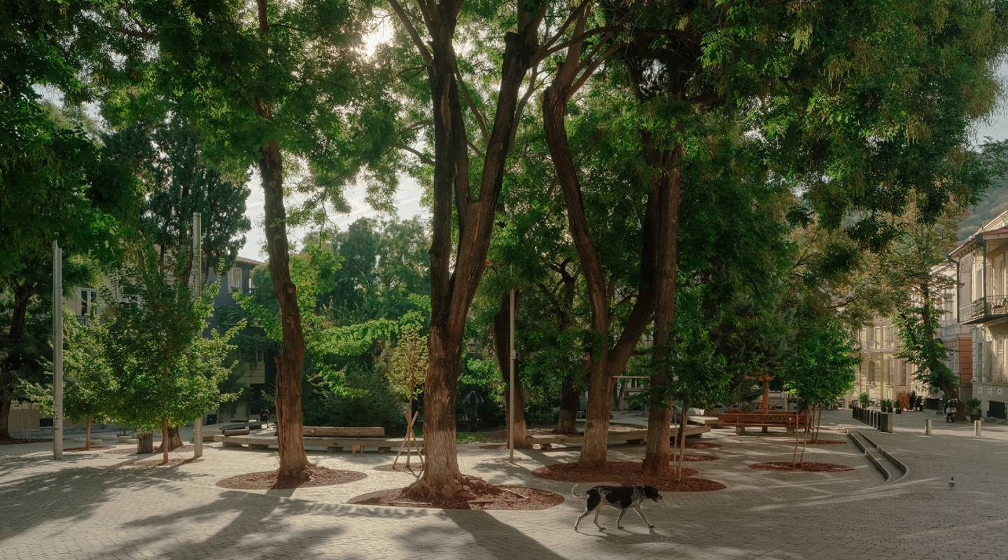 Gudiashvili square - historické náměstí v centru Tbilis