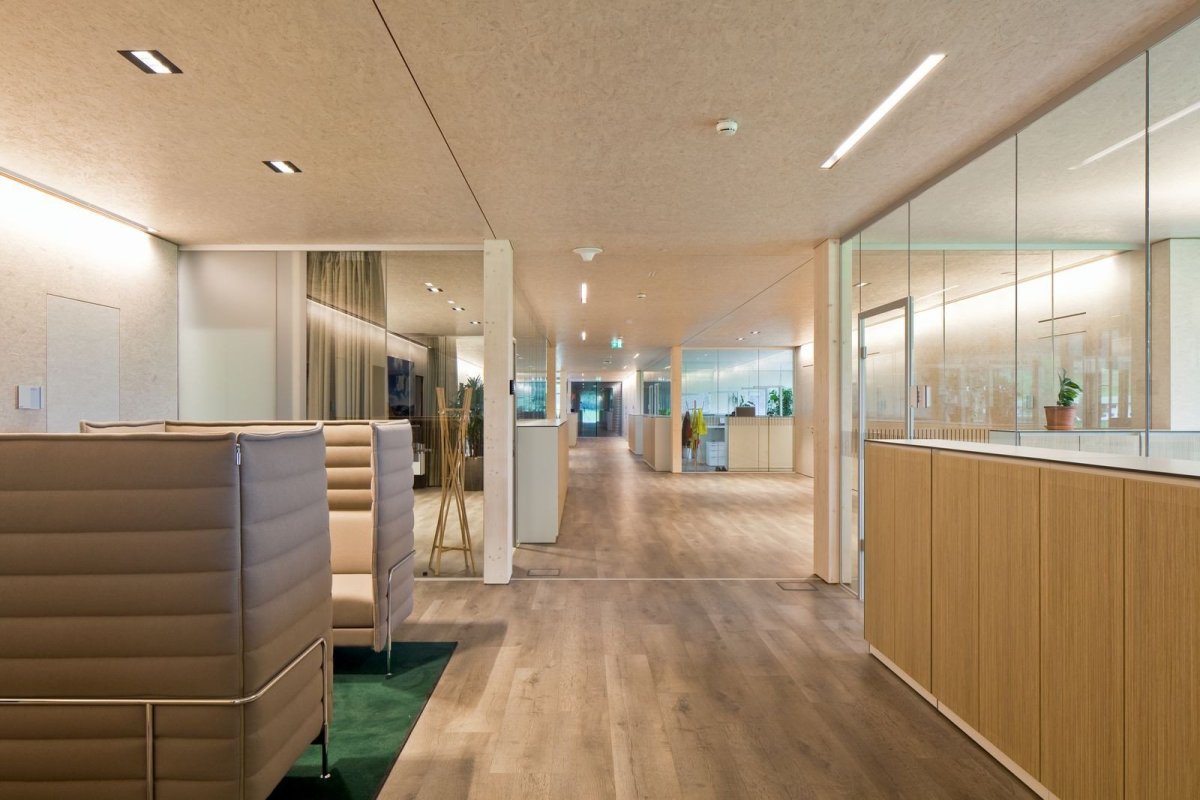 Architekturwerkstatt, sídlo firmy Egger, foto