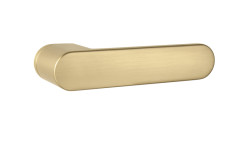 Minimalistické kliky od MP KOVÁNÍ. Zamykají se bez klíču, pomocí tlačítka.