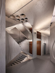 Polyfunkční dům Komunardů 35 v pražských Holešovicích, FIALA+NEMEC/ Stanislav Fiala.