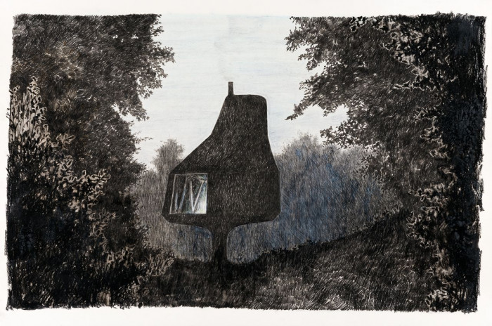 ŠÉPKA ARCHITEKTI, Dům v sadu, skica – foto