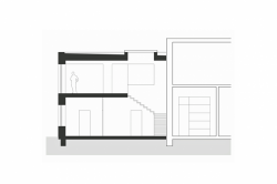 3+1 architekti, TRANSCO Děčín, rekonstrukce, řez příčný – foto