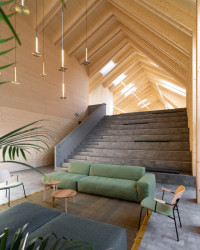 Komunitní centrum v rakouském Großweikersdorfu od studia Smartvoll