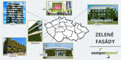Zelené fasády k vidění nejblíže k Praze