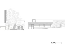 Pohled (Krafferova zahrada v Jindřichově Hradci od matěj šebek architekti a Ateliér Za Mák)